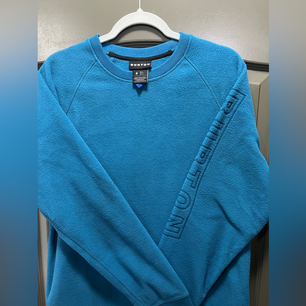 Burton Men's Vibrant Blue Crewneck Sweater